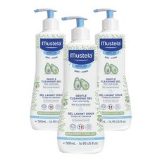 mustela 慕之恬廊 慕之幼多慕雙潔乳, 500ml, 3瓶