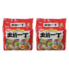 NISSIN 日清 出前一丁拉麵 麻油味 5包入, 2個