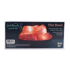 ALOHA BAY 玫瑰鹽燈小夜燈, 10塊石頭