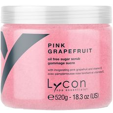Lycon Pink Grapefruit Sugar Scrub 蜜糖身體去角質霜, 520g, 1個