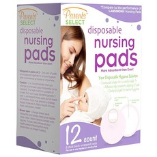 PARENT'S SELECT 孕婦用哺乳墊, 1盒, 12入