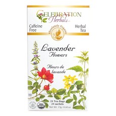 CELEBRATION Herbals 無咖啡因薰衣草花草茶, 24件, 17克