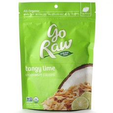go Raw 椰子脆片 濃郁香檸口味, 1包, 57g