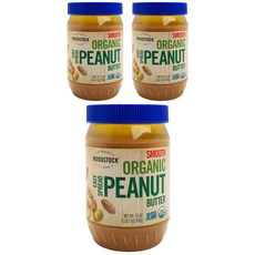 WOODSTOCK 花生醬, 3罐, 992g