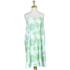 DESIGN IMPORTS 沐浴實驗室 139.7 x 82.6 x 2.5cm, 1個, 綠色大麗花