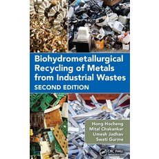 (英文圖書) Biohydrometallurgical Recycling of Metals from Industrial Wastes 精裝版, CRC Press, 英文