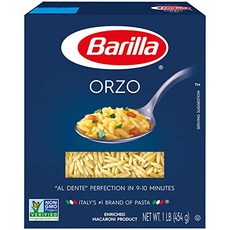 Barilla 百味來 ORZO義大利麵, 1個, 454g