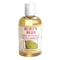 BURT'S BEES 檸檬維生素E身體沐浴油, 1個, 118ml