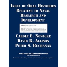 (英文圖書) Index of Oral Histories Relating to Naval Research and Development 精裝版, Nimble Books, 英文
