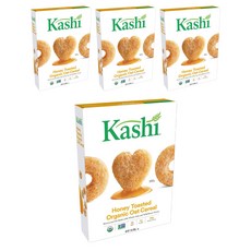 Kashi 蜂蜜吐司風味早餐燕麥片, 4盒, 340g