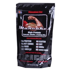 高蛋白煎餅、華夫餅和烘焙混合肉桂燕麥, 1個, 700克