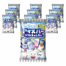 冰棒軟糖 綜合蘇打草莓口味, 10個, 托盤+糖果+糖漿+粉末