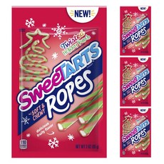 Sweetartz 扭曲假日潘趣酒 柔軟耐嚼 果味麵包, 4個, 85g