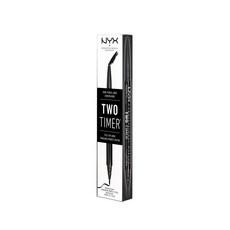 NYX 雙頭眼線筆, 1個, 烏黑