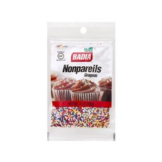 BADIA Nonpareils無麩質七彩糖粒, 28g, 1包