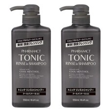 KUMANO 熊野油脂 Cool涼感舒爽洗髮精, 2個, 550ml