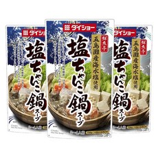 DAISHO 大逸昌 鹽味相撲鍋湯底, 3包, 750g