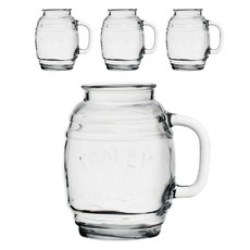 Family Recipe Barrel Mug Drinker 牛皮紙套筒包裝, 4件, 768毫升