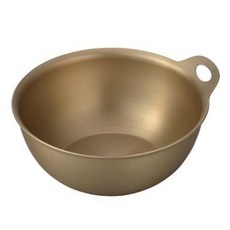 hokua 北陸 復古鋁製調理碗12, 1個, 金子