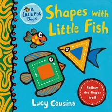(英文圖書) Shapes with Little Fish Board Books, Candlewick Press (MA), 英文, 硬頁書