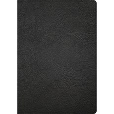 (英文圖書) CSB Super Giant Print Reference Bible Black Genuine Leather Indexed Imitation Leather, Holman Bibles, 英文, 人造皮革