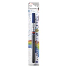 Pentel 飛龍文具 XGFL彩色毛筆, 1個, 鋼藍色