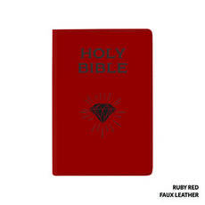 (英文圖書) Lsb Children's Bible Ruby Red Imitation Leather, Steadfast Bibles, 英文, 仿皮