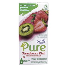 Crystal light 草莓奇異果飲沖泡粉, 7件, 3.4克