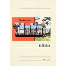 (英文圖書) Vintage Lined Notebook Greetings from Idaho 平裝版, Found Image Press, 英文