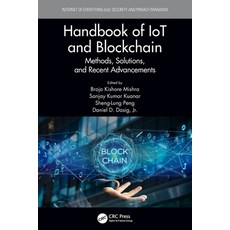 (英文圖書) Handbook of IoT and Blockchain: Methods Solutions and Recent Advancements 平裝版, CRC Press, 英文