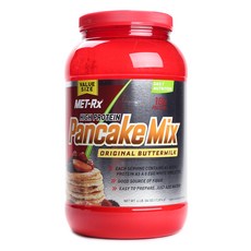MET-Rx 高蛋白鬆餅粉 酪奶口味, 1個, 1816克