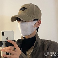 ScottyBear 軟頂復古水洗棒球帽