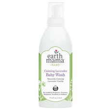 earth mama 嬰兒舒緩沐浴露 薰衣草香, 1份, 1L
