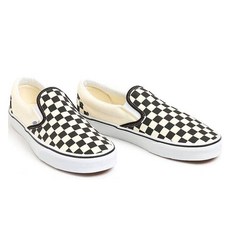 VANS 男女適用Classic Slip-On棋盤格滑板鞋 VN000EYEBWW1