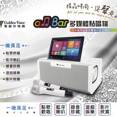Golden Voice 金嗓 all Bar多媒體點唱機（含硬碟）家庭KTV組, all Bar
