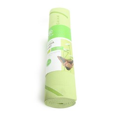GAIAM 印花鼠尾草高級瑜伽墊, 綠