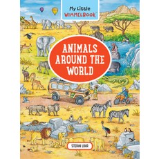 (英文圖書)My Little Wimmelbook(r) - Animals Around the World: A Look-And-Find Book (Kids... Board Books, Experiment, 英文, 硬頁書