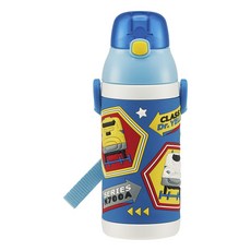 Skater 3D按壓式吸管兒童水壺, 1個, 普拉軌