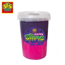 荷蘭SES 雙色史萊姆200g-粉紫色 透明質感史萊姆 兒童史萊姆, 粉紫色