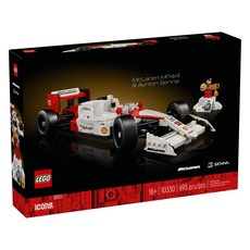 LEGO Icons系列 McLaren MP4/4 & Ayrton Senna 10330, 1個