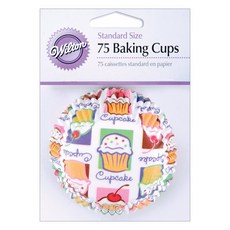 Wilton 惠爾通 烘焙杯, 75件, 混色
