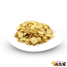 元氣家 三杯香蒜片(100g) - 酥脆蒜香，三杯風味，健康零食, 100g
