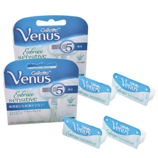 Gillette 吉列 Venus 維納斯 Embrace Sensitive替換刀片 2個入, 2個