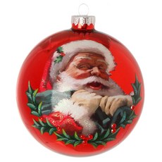 RAZIMPORTS 聖誕老人圖案裝飾球, 混色