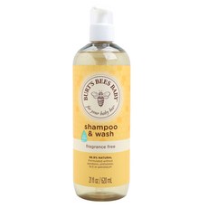 BURT'S BEES 多效無香洗髮沐浴乳, 1份, 620ml