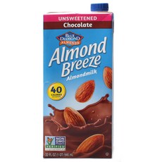 BLUE DIAMOND 杏仁奶, 1個, 不加糖的巧克力