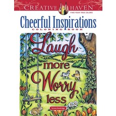 Creative Haven Cheerful Inspirations Coloring Book 平裝版, Dover Publications, 英文