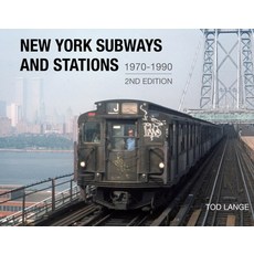 (英文圖書) New York Subways and Stations 1970-1990 精裝版, Schiffer Publishing, 英文