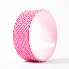 瑜珈輪 台灣出貨 開背瑜伽器材 初學者瑜珈輪 後彎神器 瘦腿魔力環 瑜伽 皮拉提斯圈, 淺粉