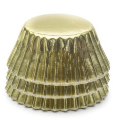 FOX RUN 箔小四烤鬆餅杯, 48件, 金子